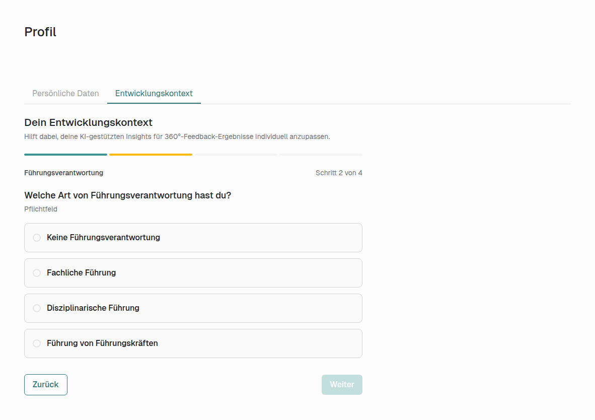 Schritt 2 – Führungsverantwortung