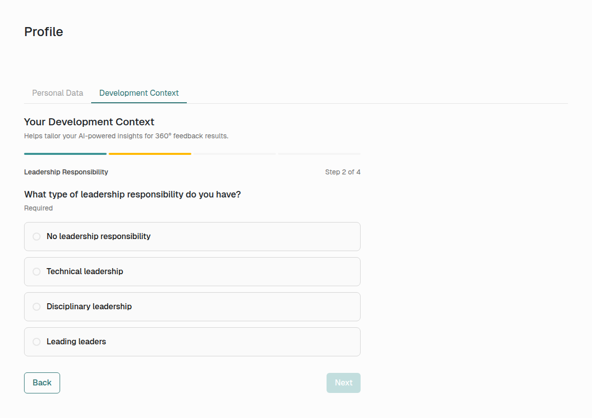 Step 2 – Leadership Responsibility